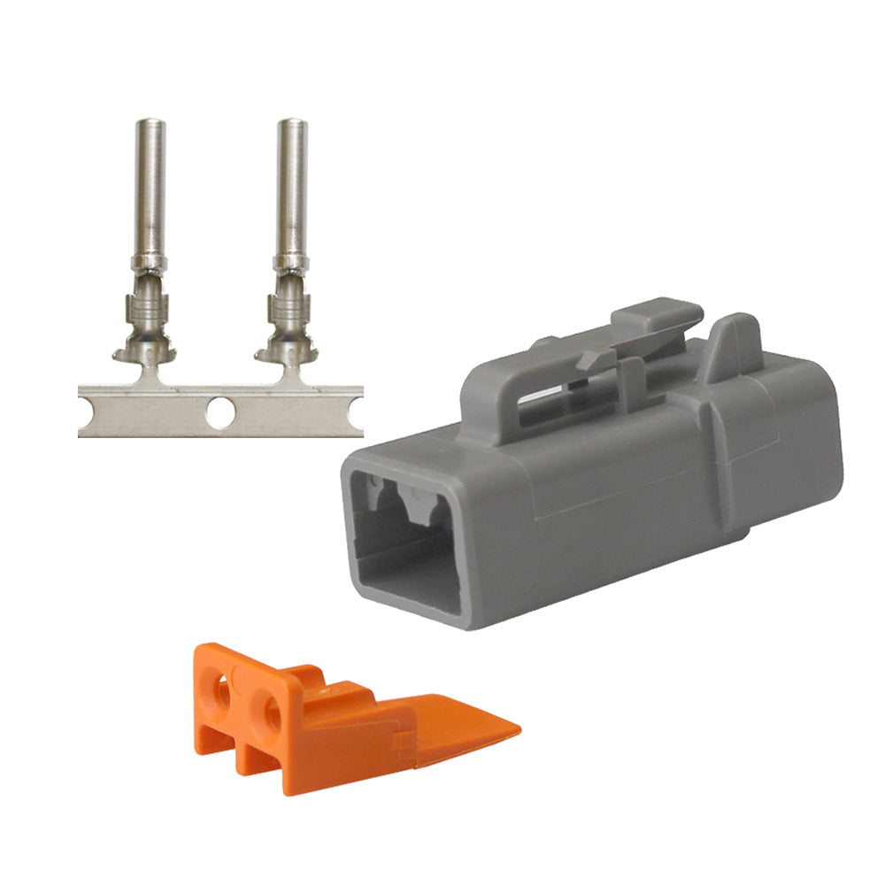 Pacer DTP Deutsch Plug Repair Kit - 14-12 AWG (2 Position) TDTP06F-2RS