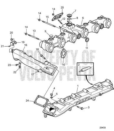 Volvo Penta Bracket - Volvo Penta (965534)