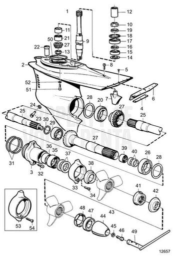 Volvo Penta Shim - Volvo Penta (967352)