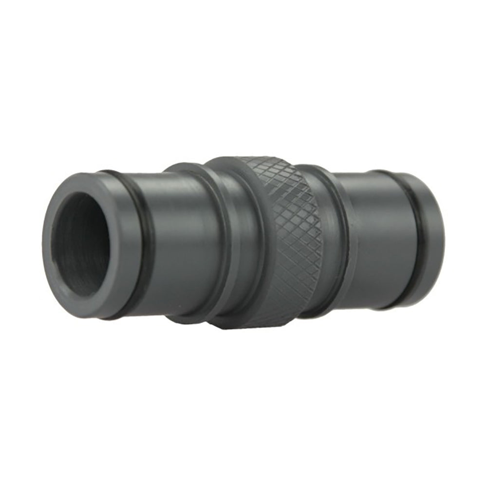 FATSAC Double Sided 1-1/8" Quick Connect Fitting w/O-Rings f/Auto Ballast System W743-DOUBLE