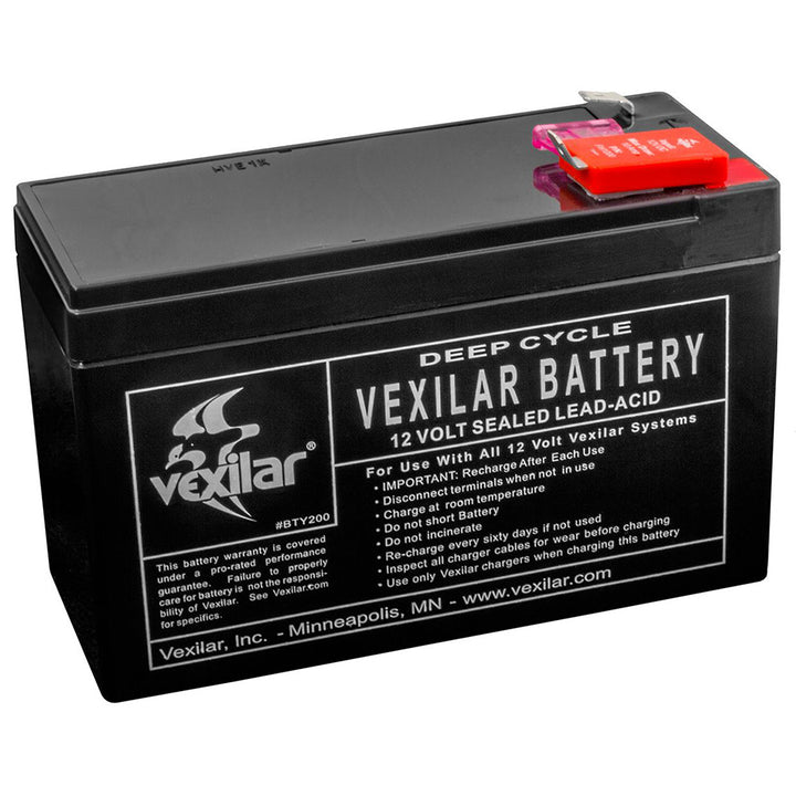 Vexilar 12V/9 AMP Lead-Acid Battery V-100