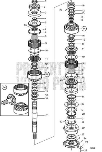 Volvo Penta Fuel Filter (22480372)