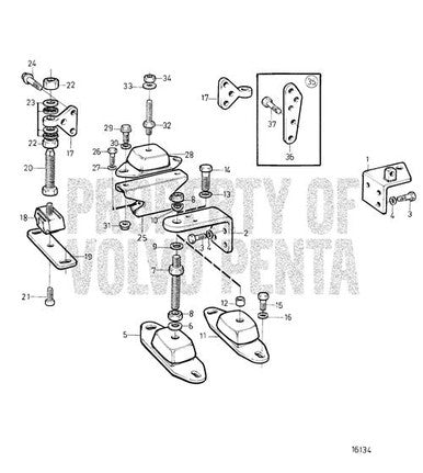 Volvo Penta Gasket Kit - Volvo Penta (875704)