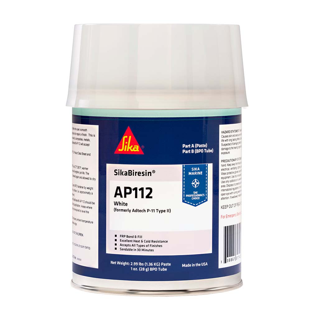 Sika SikaBiresin® AP112 White Quart BPO Hardener Required 609802