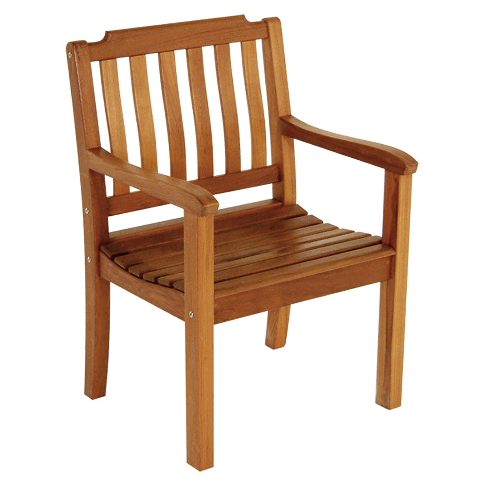 Whitecap Garden Chair w/Arms - Teak 60065