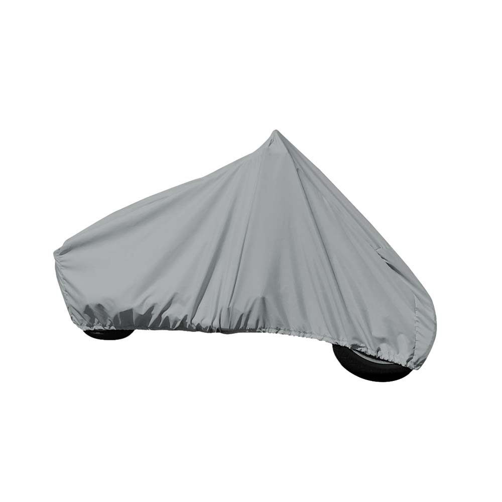 Carver Sun-DURA® Cover f/Full Dress Touring Motorcycle w/Up to 15" Windshield - Grey 9003S-11