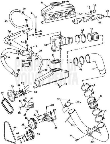 Volvo Penta Screw, Volvo Penta - Volvo Penta (3853155)