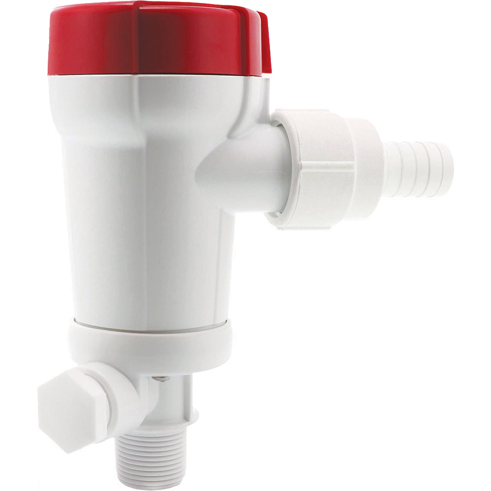 Rule 800 GPH Livewell Pump Straight Seacock Inlet 603FC