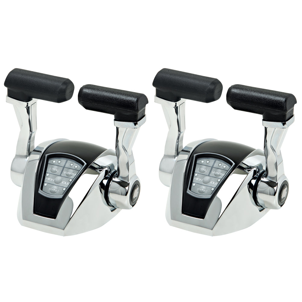 UFlex Power A Electronic Control Package - Dual Engine/Dual Station - Electronic Throttle/Mechanical Shift EM22