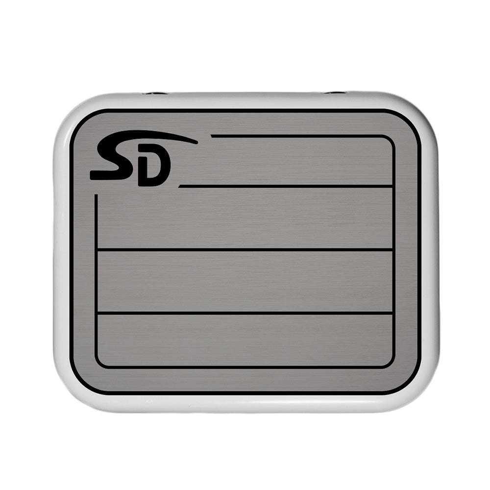 SeaDek YETI Roadie 24 Teak Cooler Pad - 6mm - Storm Grey/Black 53637-80066