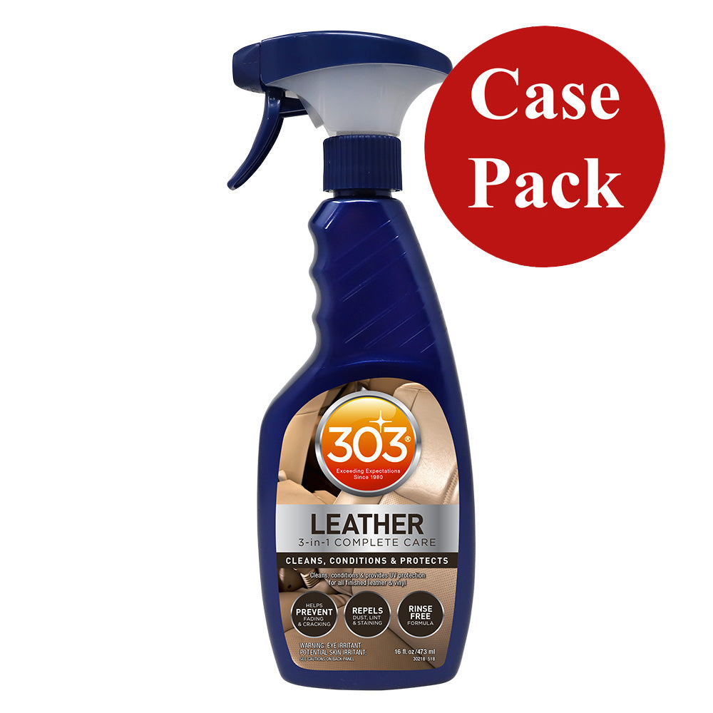 303 Automotive Leather 3-In-1 Complete Care - 16oz *Case of 6* 30218CASE