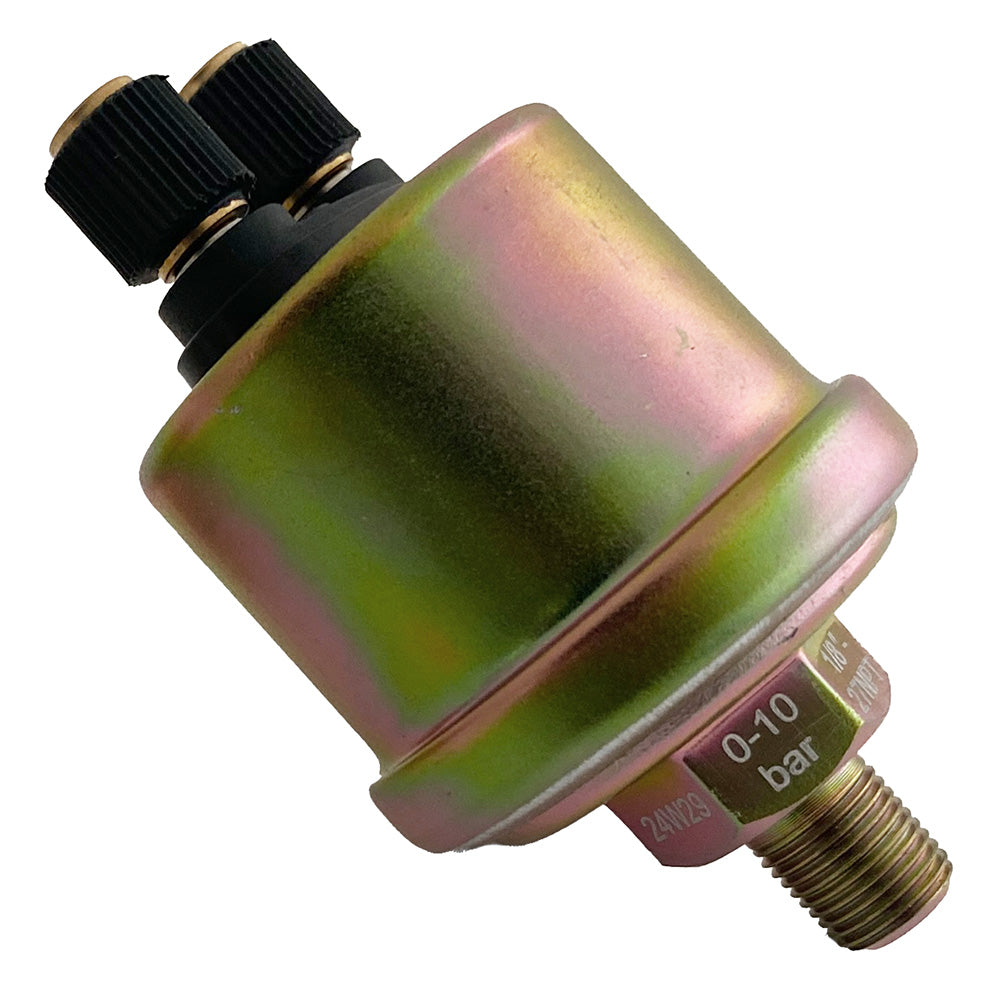 Veratron Oil Pressure Sensor - 1/8"-27NPT Thread - 10 Bar B002008