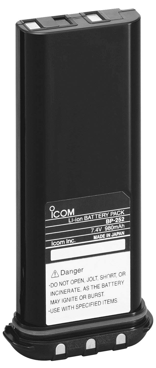 Icom BP252 980MAH LI-ION Battery Pack BP252