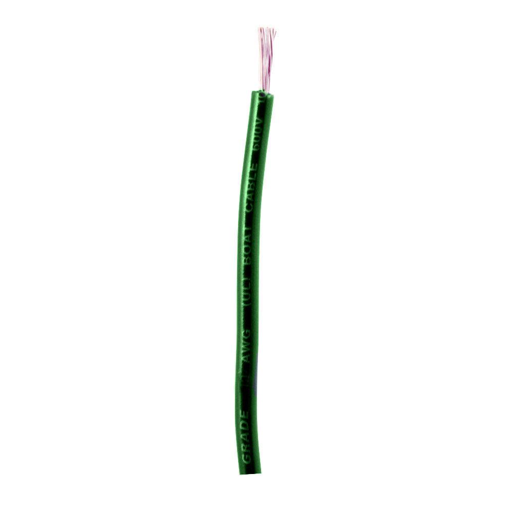 Ancor Green 6 AWG Battery Cable - Sold By The Foot 1123-FT