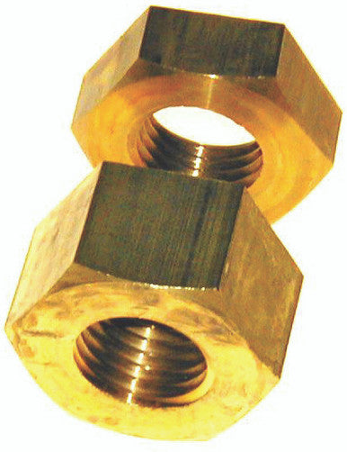 Marine Machining & Manufacturing Brown Jam Nut Set 1/2-13 (1/2-13 Jn Set)