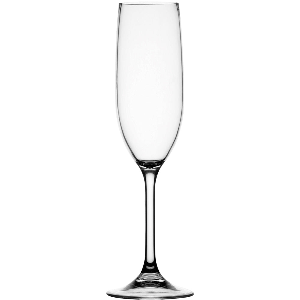 Marine Business Non-Slip Flute Glass Party - CLEAR TRITAN™ - Set of 6 28105C