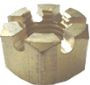 Marine Machining & Manufacturing Brass Castle Nut - Marine Machining & Manufacturing (3/4-10 Cast. Nut)
