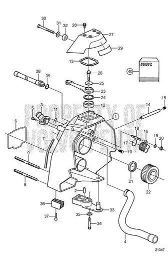 Volvo Penta Seal Volvo Penta - Volvo Penta (3852852)