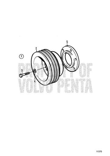 Volvo Penta Screw (60113216)