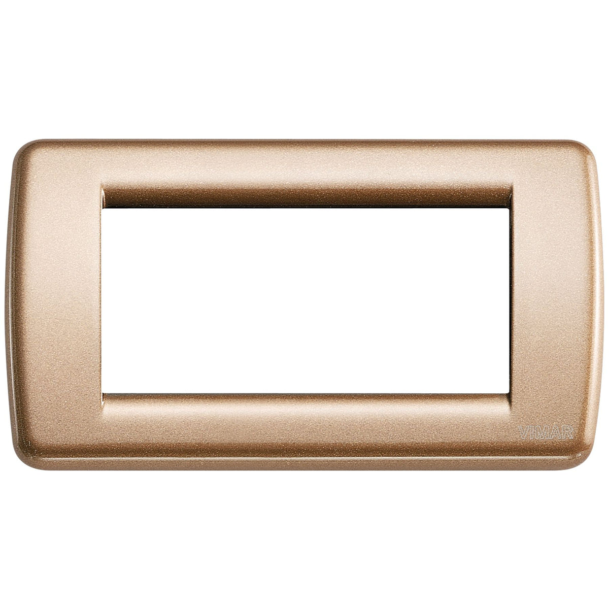 Vimar Idea Rondò Cover Plate, 4-Module, 148 x 82 x 9 mm