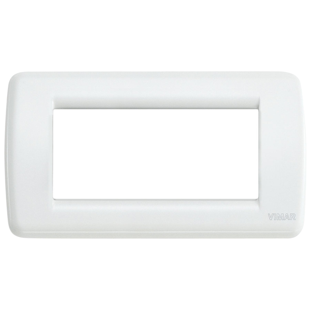 Vimar Idea Rondò Cover Plate, 4-Module, 148 x 82 x 9 mm