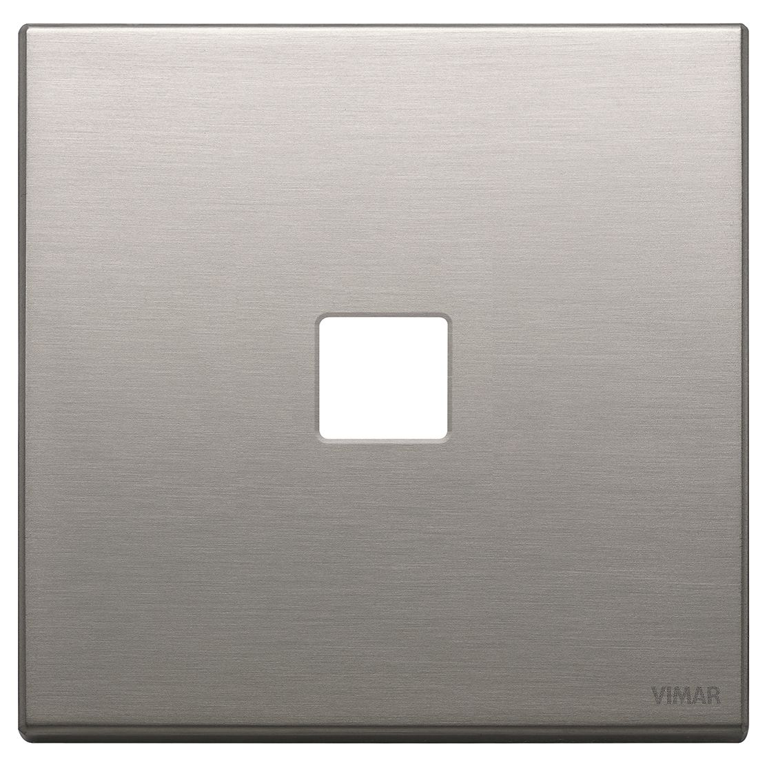 Vimar Eikon Cover Plate, Metal, Horizontal/Vertical Mount