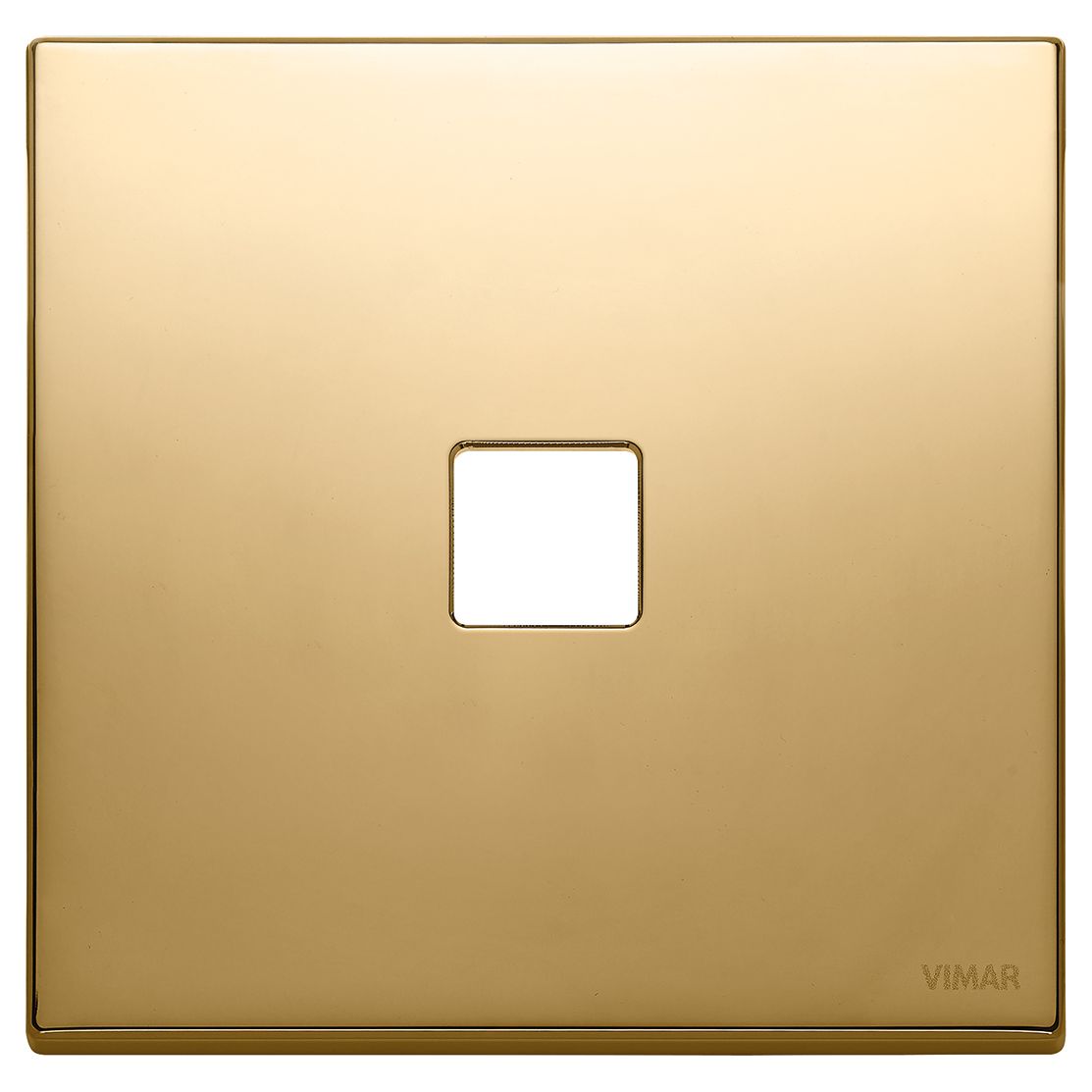 Vimar Eikon Cover Plate, Metal, Horizontal/Vertical Mount