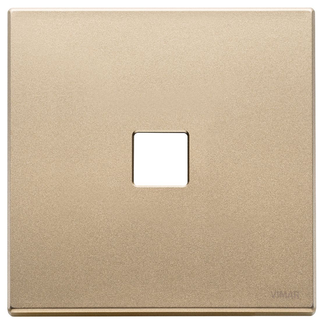 Vimar Eikon Cover Plate, Metal, Horizontal/Vertical Mount