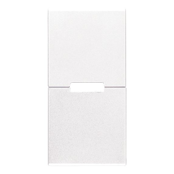 Vimar Eikon Interchangeable 1-Module Button, Thermoplastic