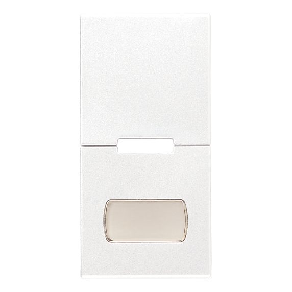Vimar Eikon Interchangeable 1-Module Button, Thermoplastic