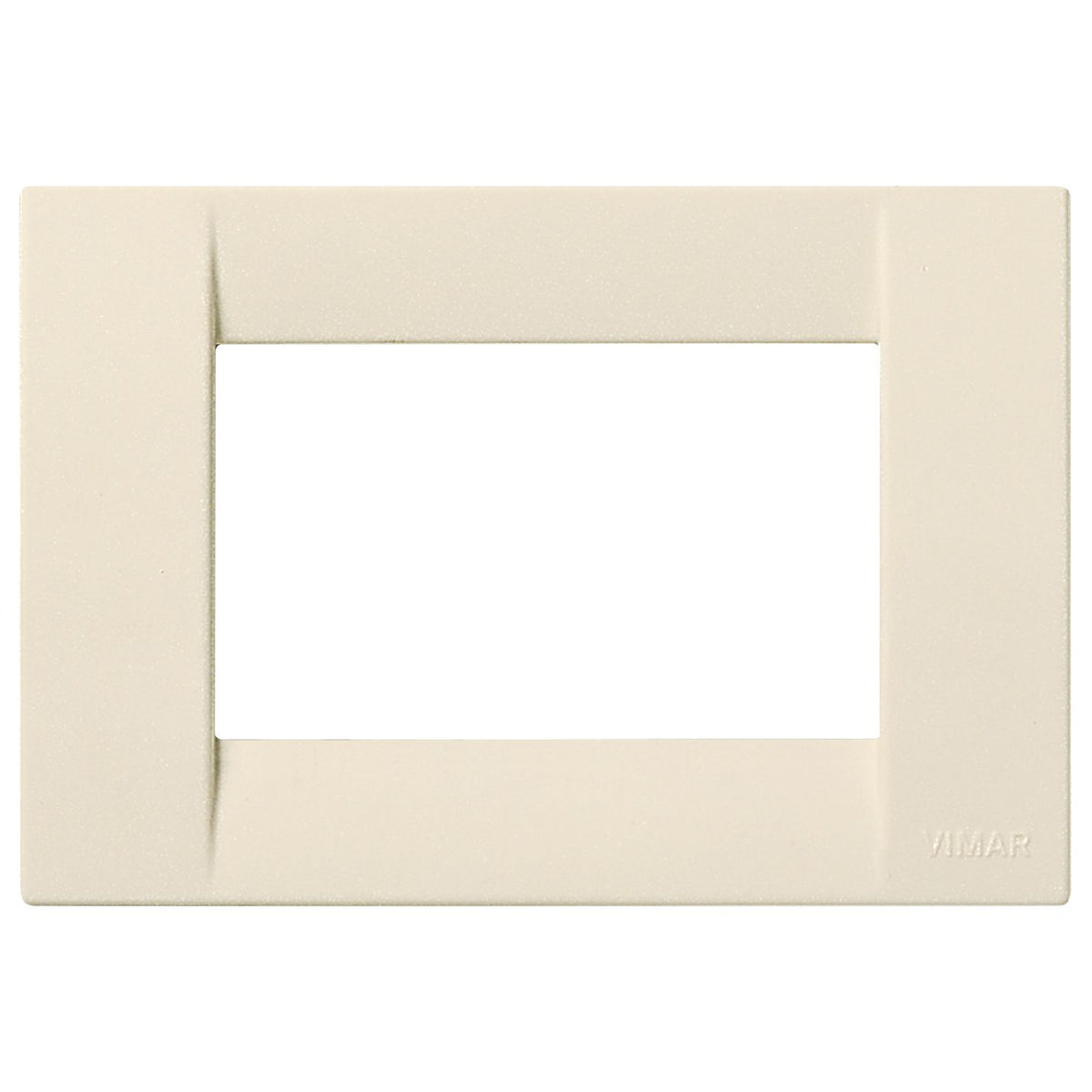 Vimar Idea Classica Cover Plate, 3-Module, Clamp Mounting