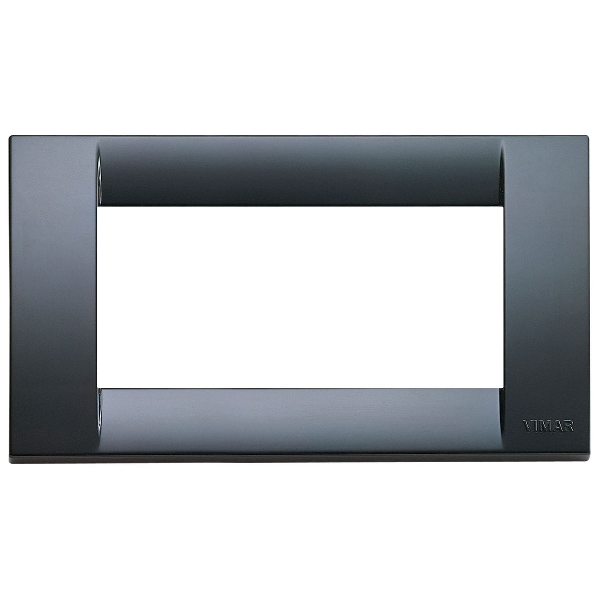 Vimar Idea Classica 4-Module Cover Plate, Horizontal/Vertical Mounting, 145 x 82 mm, Thermoplastic