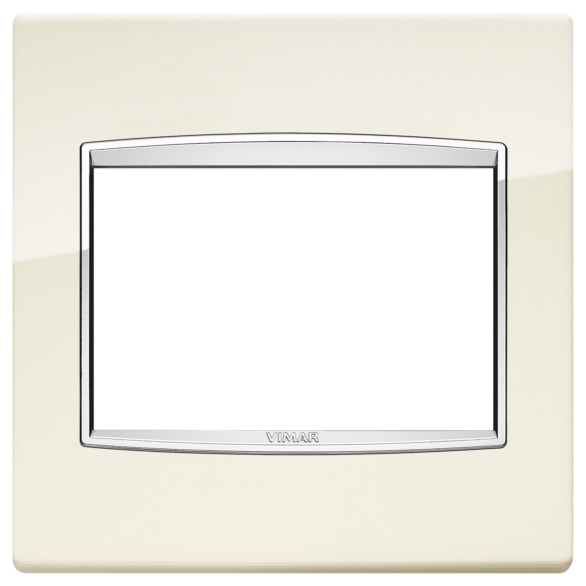 Vimar Eikon Classic Cover Plate, 3-Module, British Standard