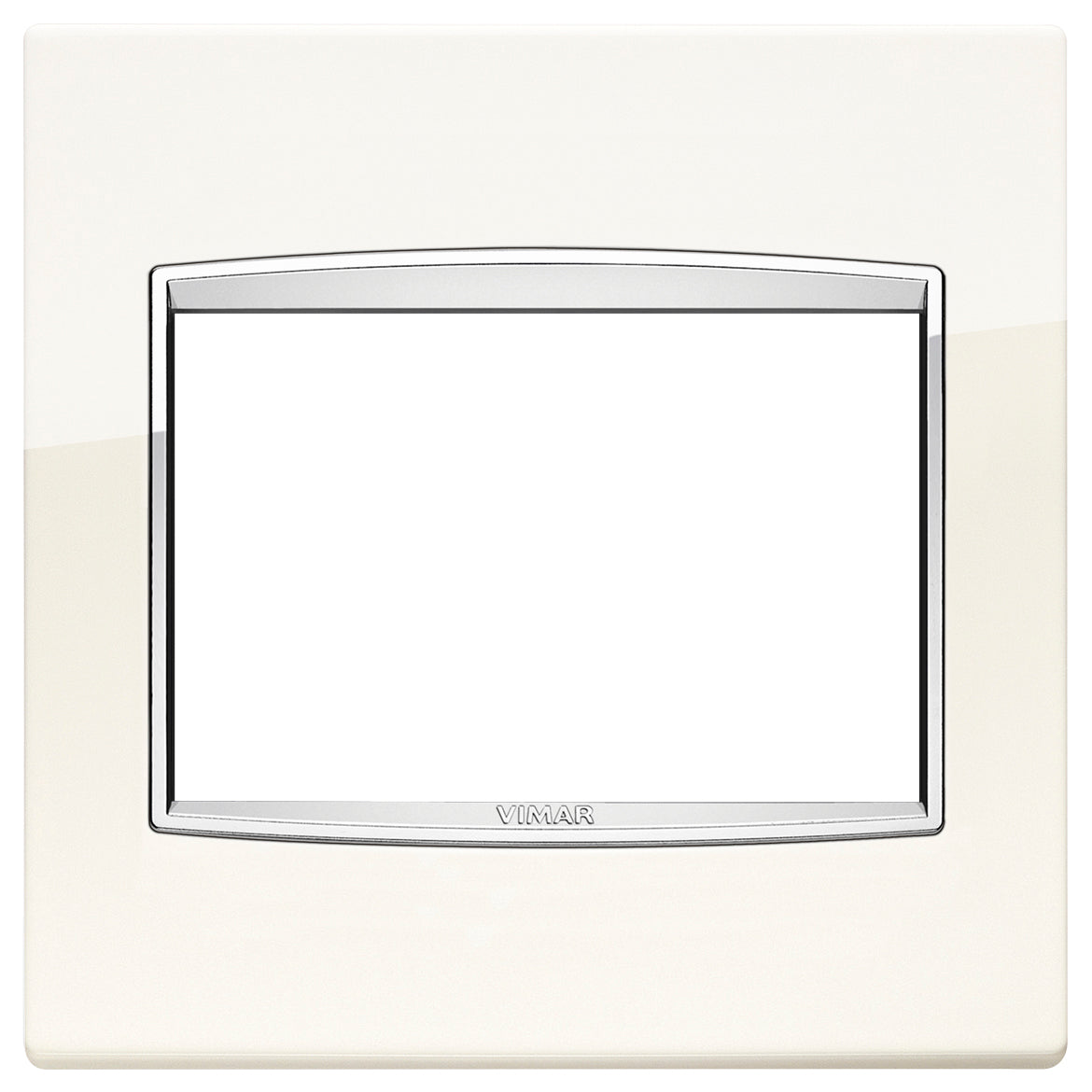 Vimar Eikon Classic Cover Plate, 3-Module, British Standard