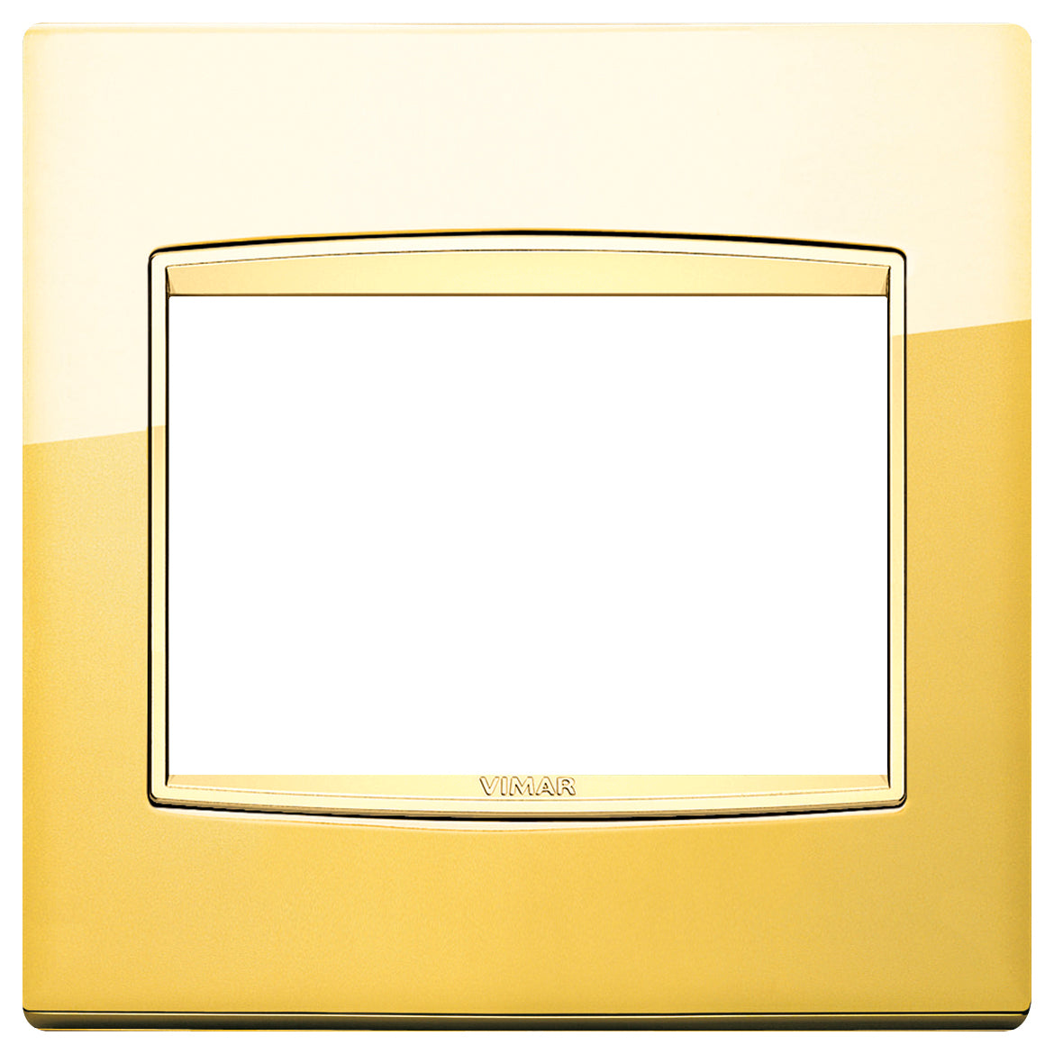 Vimar Eikon Classic Cover Plate, 3-Module, British Standard