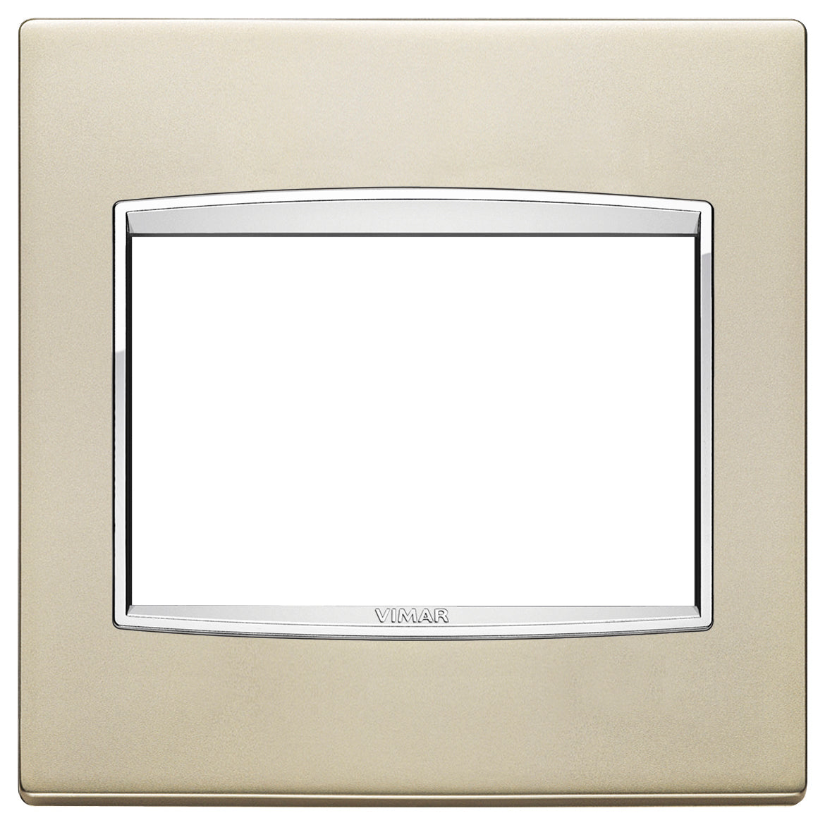 Vimar Eikon Classic Cover Plate, 3-Module, British Standard