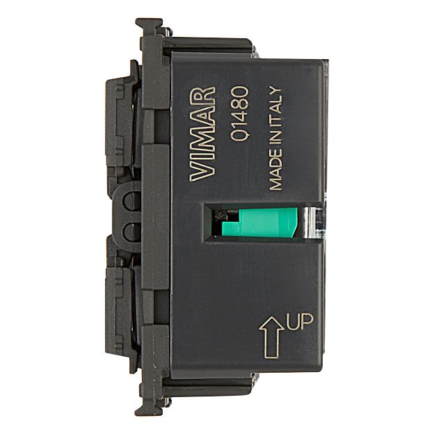 Vimar By-me Plus 4-Button Home Automation Control, 2-Module, RGB LED Locator