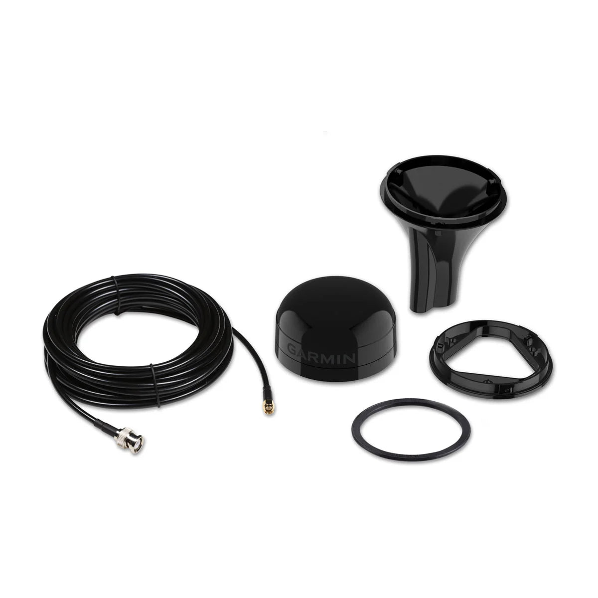 Garmin GA 38 GPS/GLONASS Antenna, IPX7, Pole/Surface/Under-Deck Mount, 10 m Cable