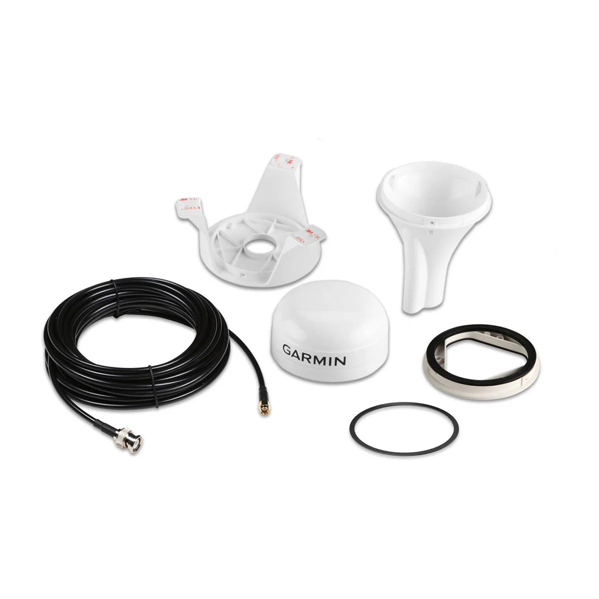 Garmin GA 38 GPS/GLONASS Antenna, IPX7, Pole/Surface/Under-Deck Mount, 10 m Cable