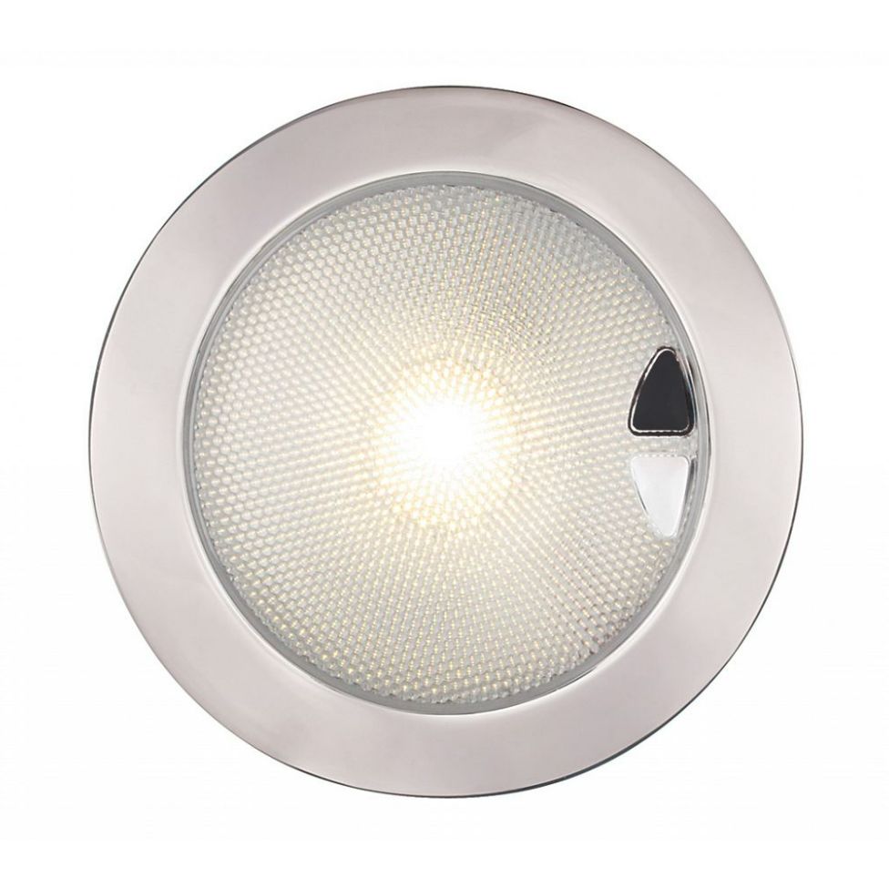 Hella Marine EuroLED 150 Round Downlight, Multivolt 9-33V DC, Completely Sealed, Recessed Mount