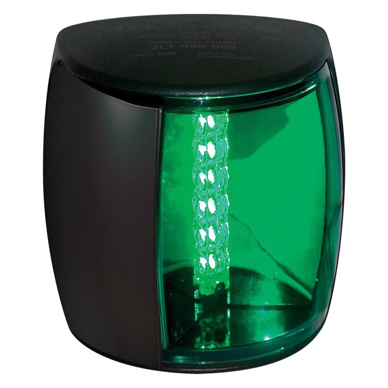 Hella Marine NaviLED PRO Starboard Navigation Light, 9-33V DC, IP67, 2.5m Cable