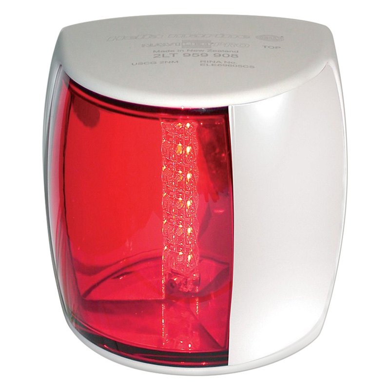 Hella Marine NaviLED PRO Port Navigation Light, 9-33V DC, IP67, 2.5m Cable