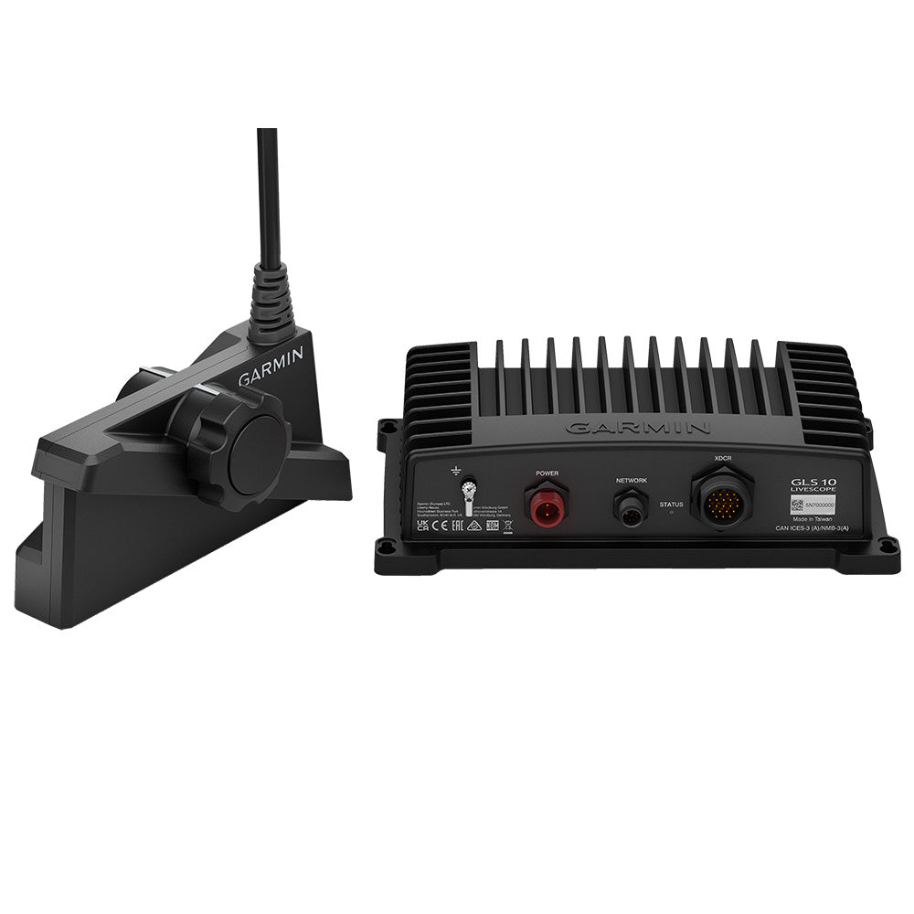 Garmin LiveScope Plus LVS34 Live Sonar Transducer, For GLS 10, 530-1100 kHz, 200 ft Range, Forward/Down/Perspective