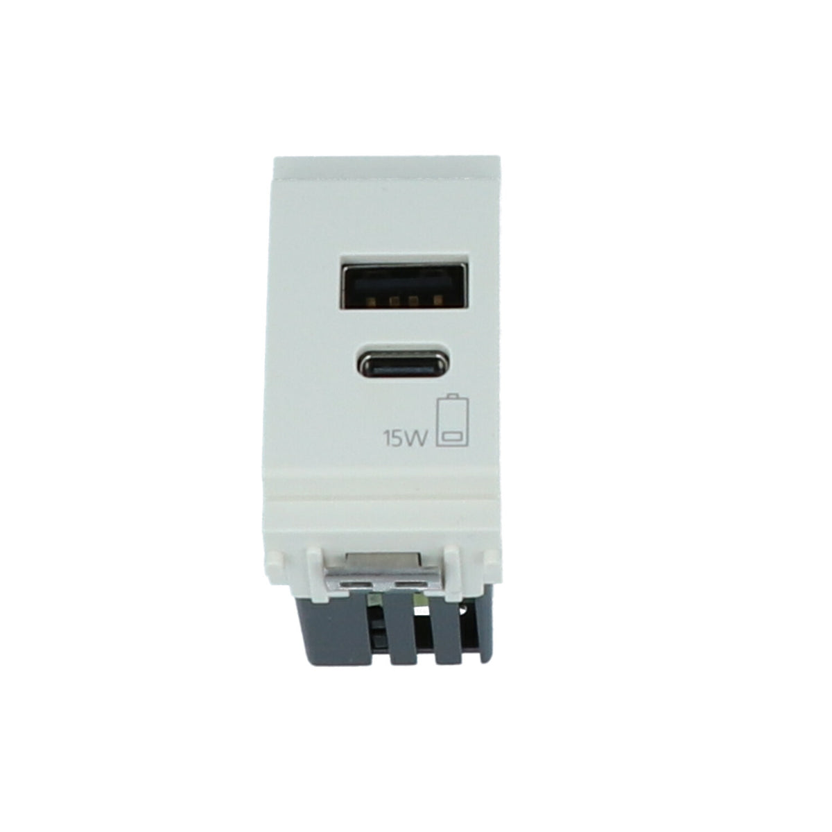 Vimar Idea Series USB Supply Unit, 5V, 120-240V, 1 Module