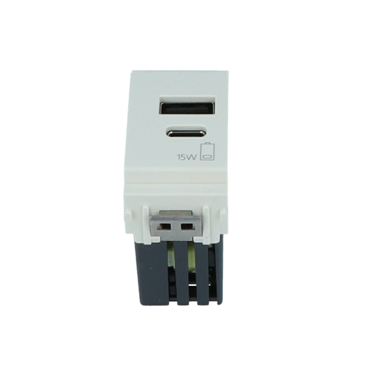 Vimar Idea Series USB Supply Unit, 5V, 120-240V, 1 Module