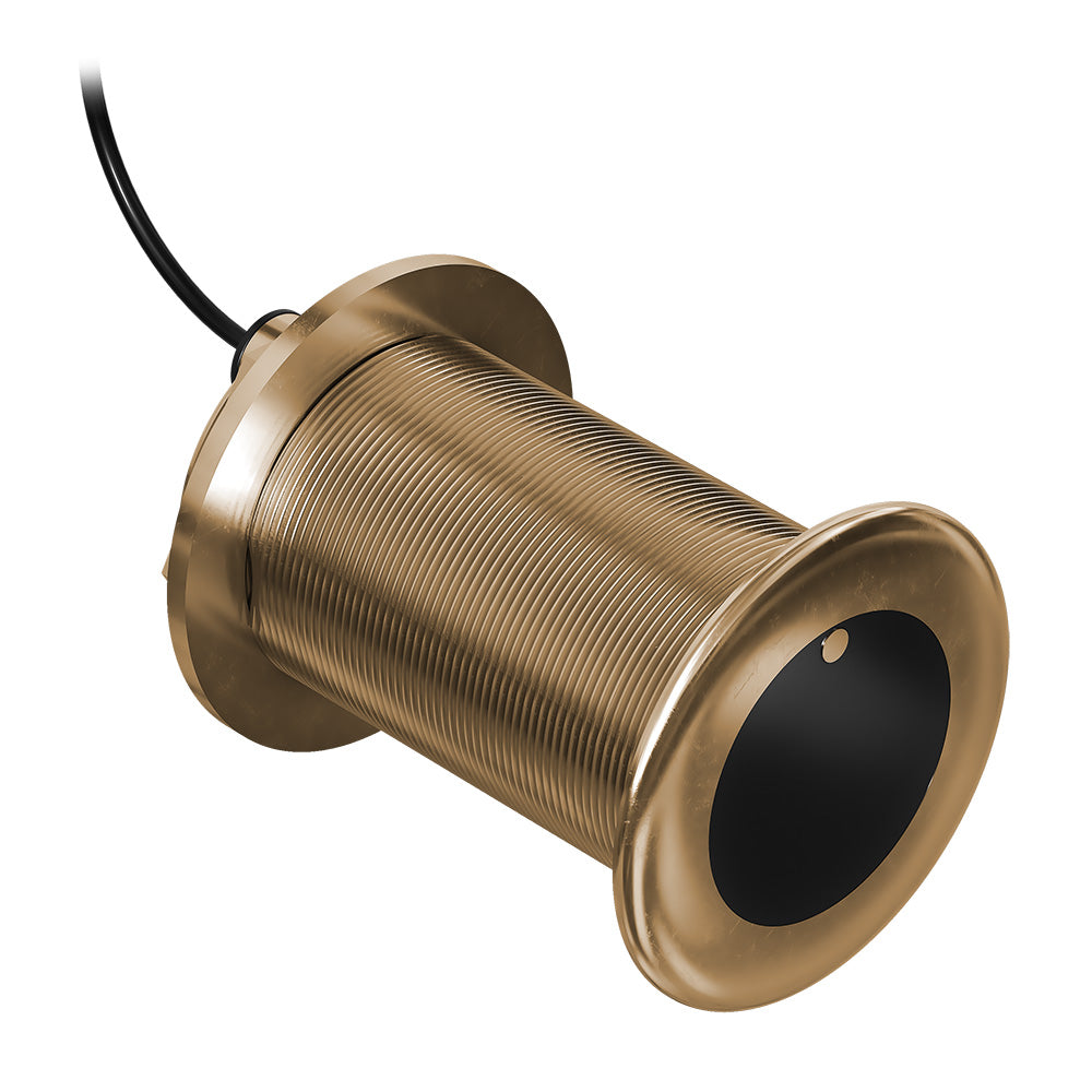 Garmin GT12M-THF Bronze Thru-Hull Transducer, 350W, Mid-Band CHIRP 85-165 kHz, 8-Pin, Depth/Temp