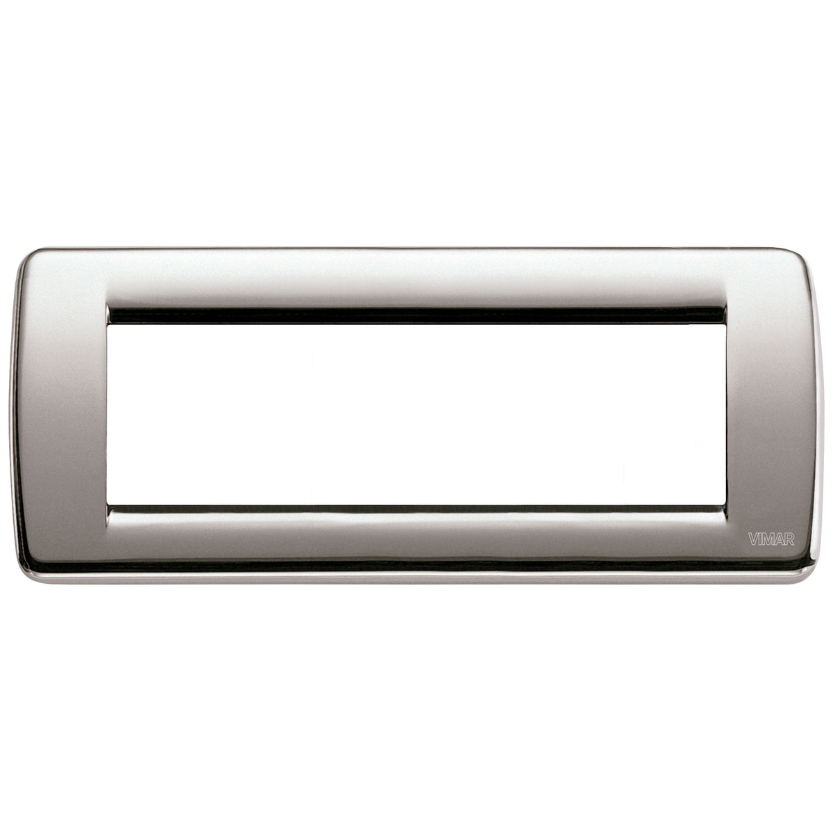 Vimar Idea Rondò Cover Plate, 6-Module, IP00, Clamp Mounting