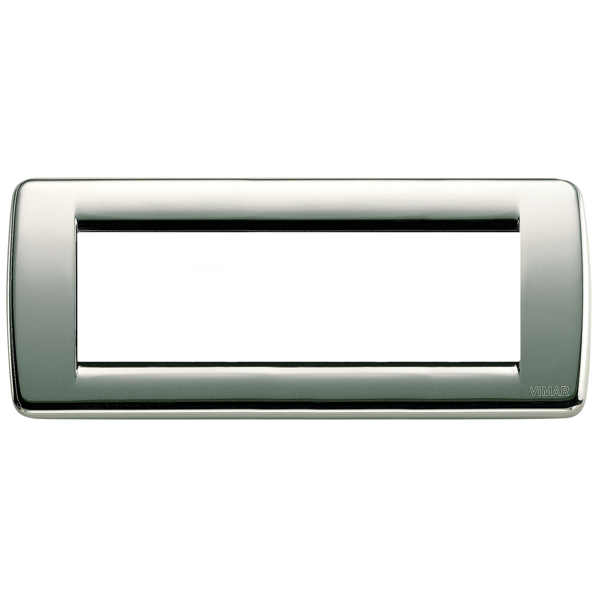 Vimar Idea Rondò Cover Plate, 6-Module, IP00, Clamp Mounting