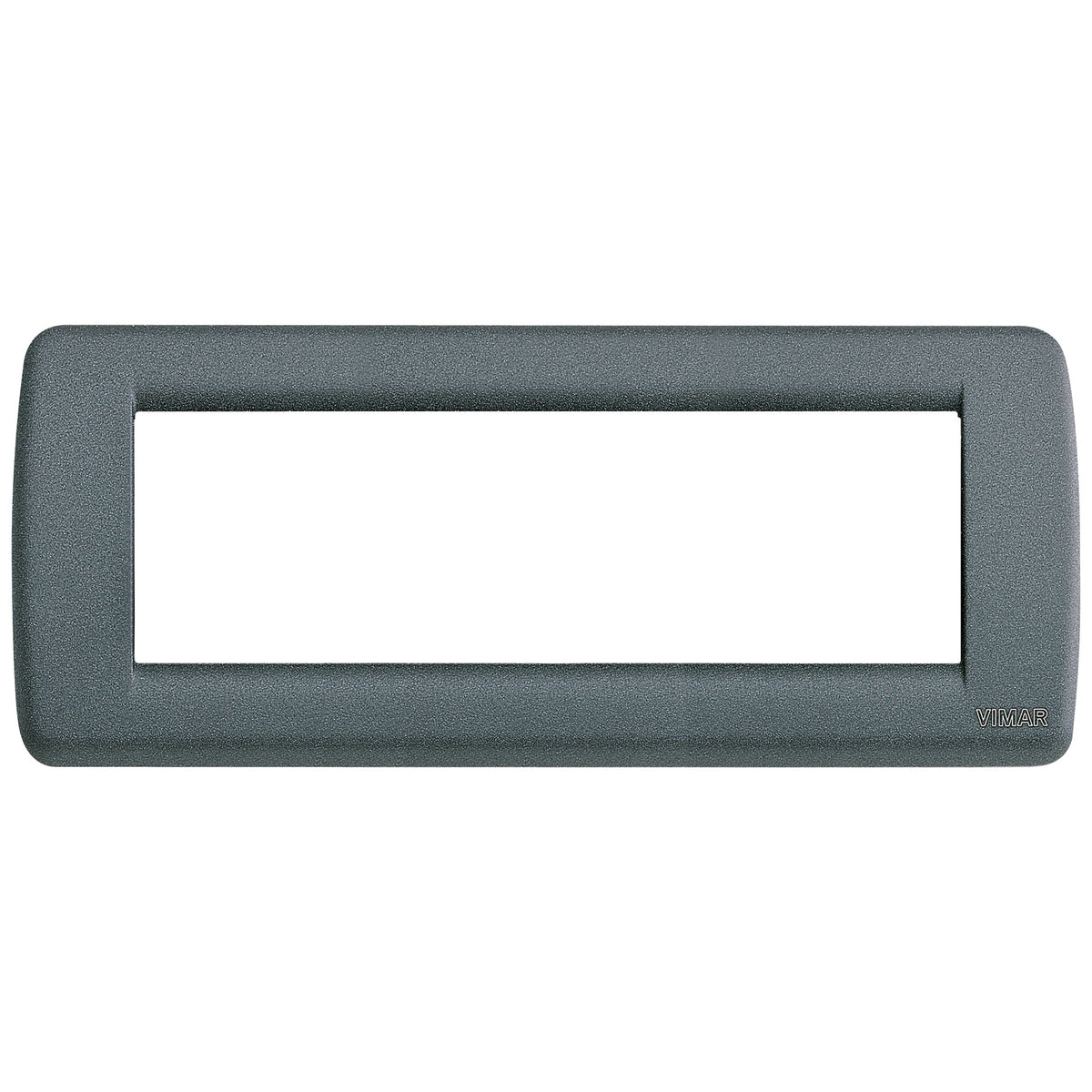 Vimar Idea Rondò Cover Plate, 6-Module, IP00, Clamp Mounting