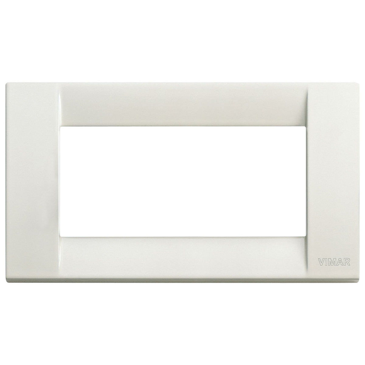 Vimar Idea Classica 4-Module Cover Plate, Clamp Mounting